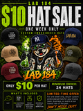 $10 CUSTOM EMBROIDERED HATS